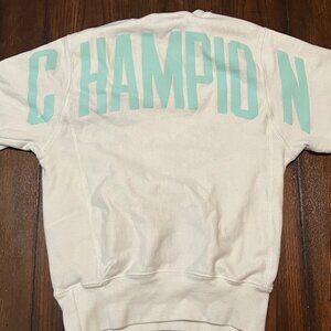 Champion White Spirit Jersey Long Sleeve Reverse Weave Sweatshirt Women's XS